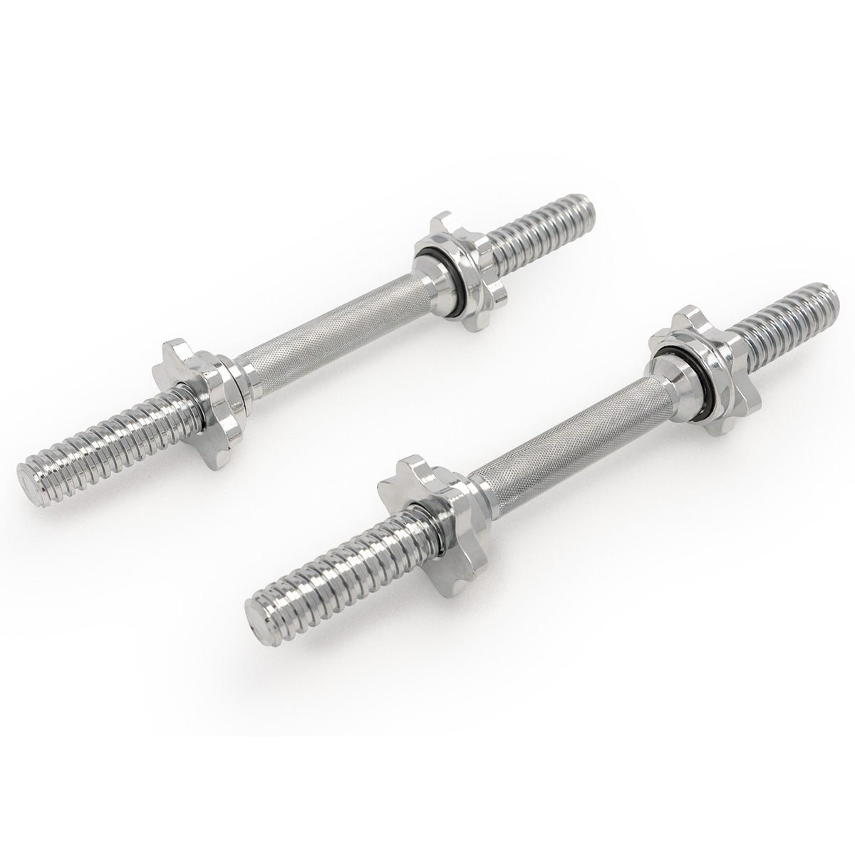Sunny Health & Fitness 14" Threaded Chrome Dumbbell Bar (Pair)