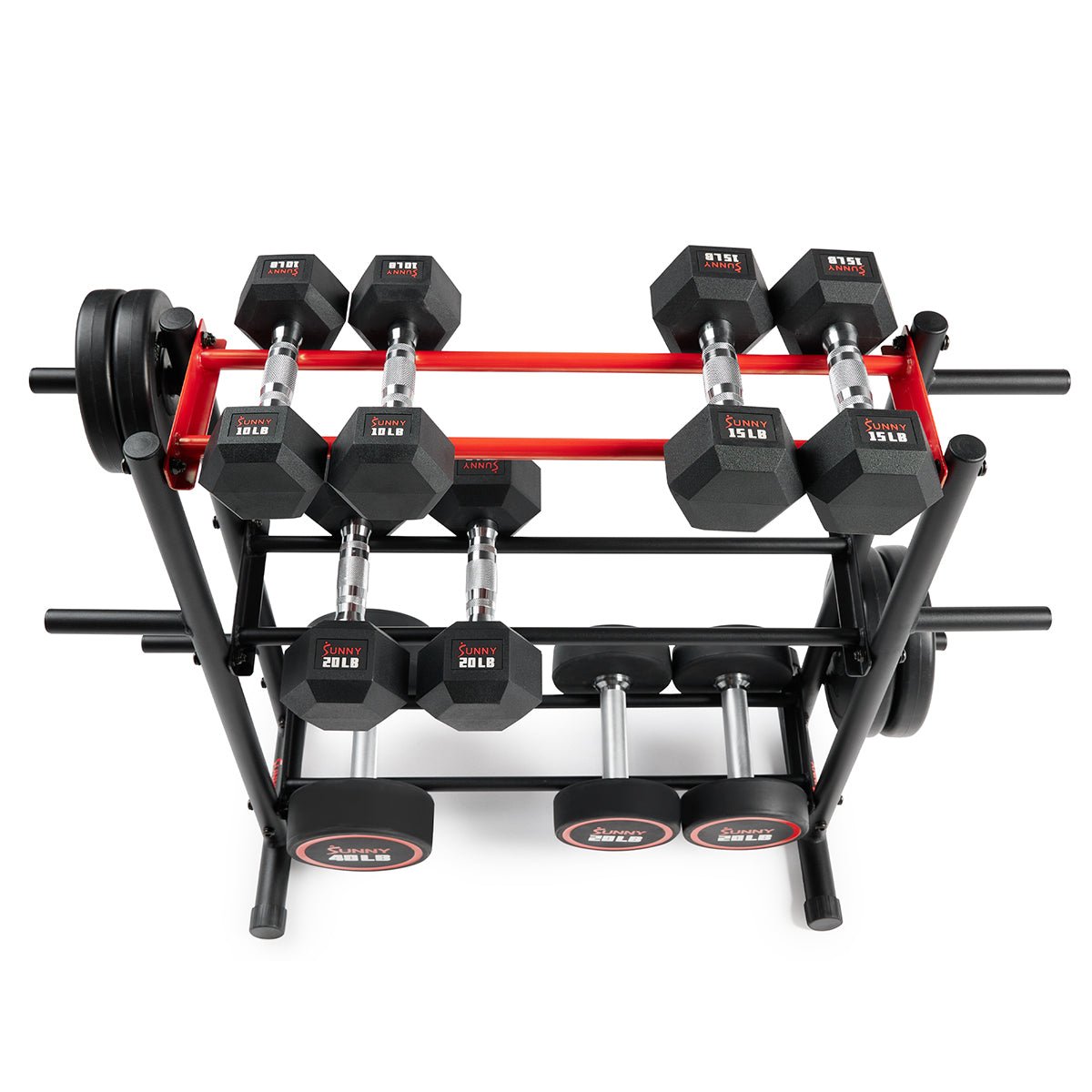 Sunny Health & Fitness Multi-Weight Storage Rack Stand - SF-XF921036 - Image 4