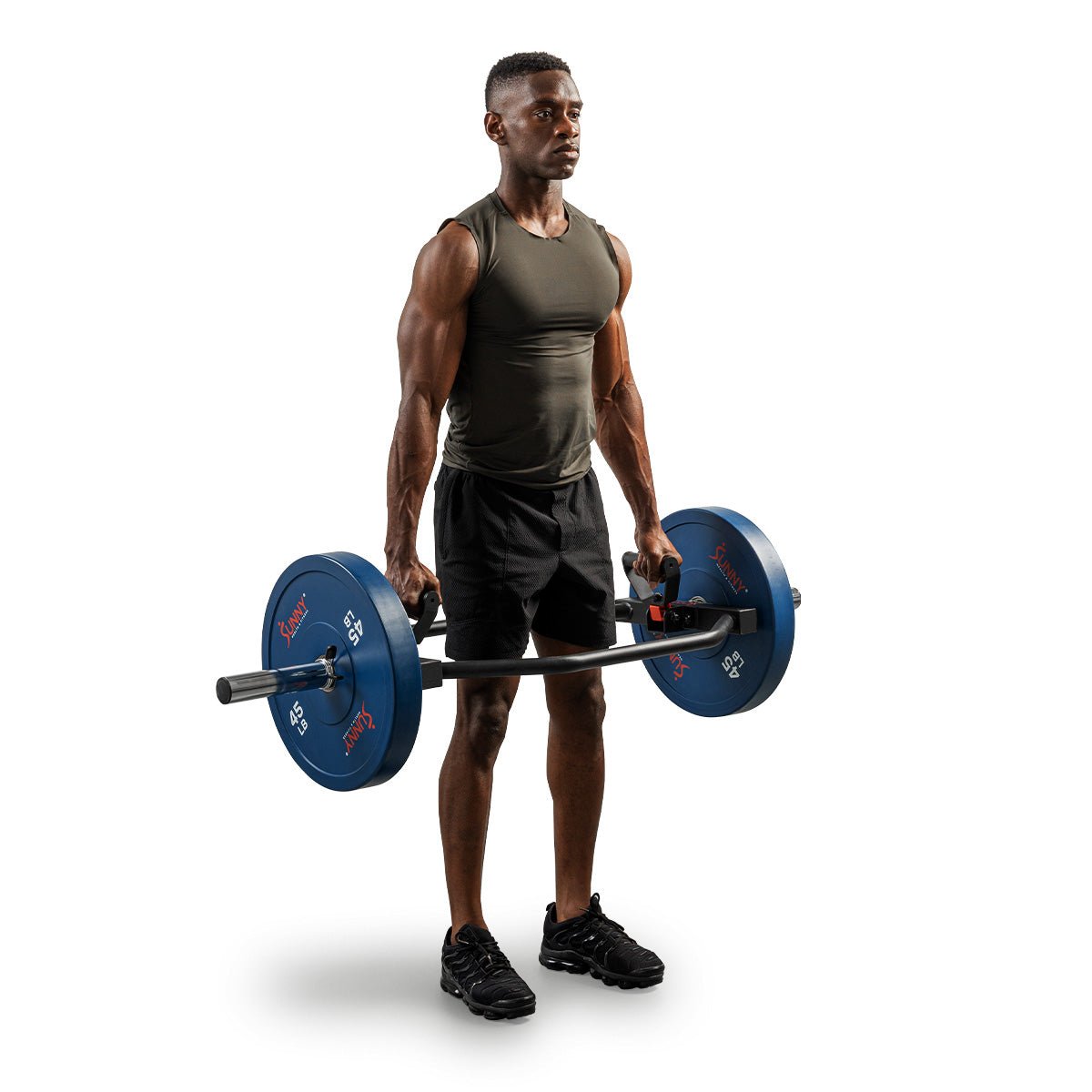 Sunny Health & Fitness Olympic Barbell Hex Bar - OB-TRAP - Image 3