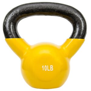 Sunny Health & Fitness Vinyl Coated Kettle Bell - 10Lbs