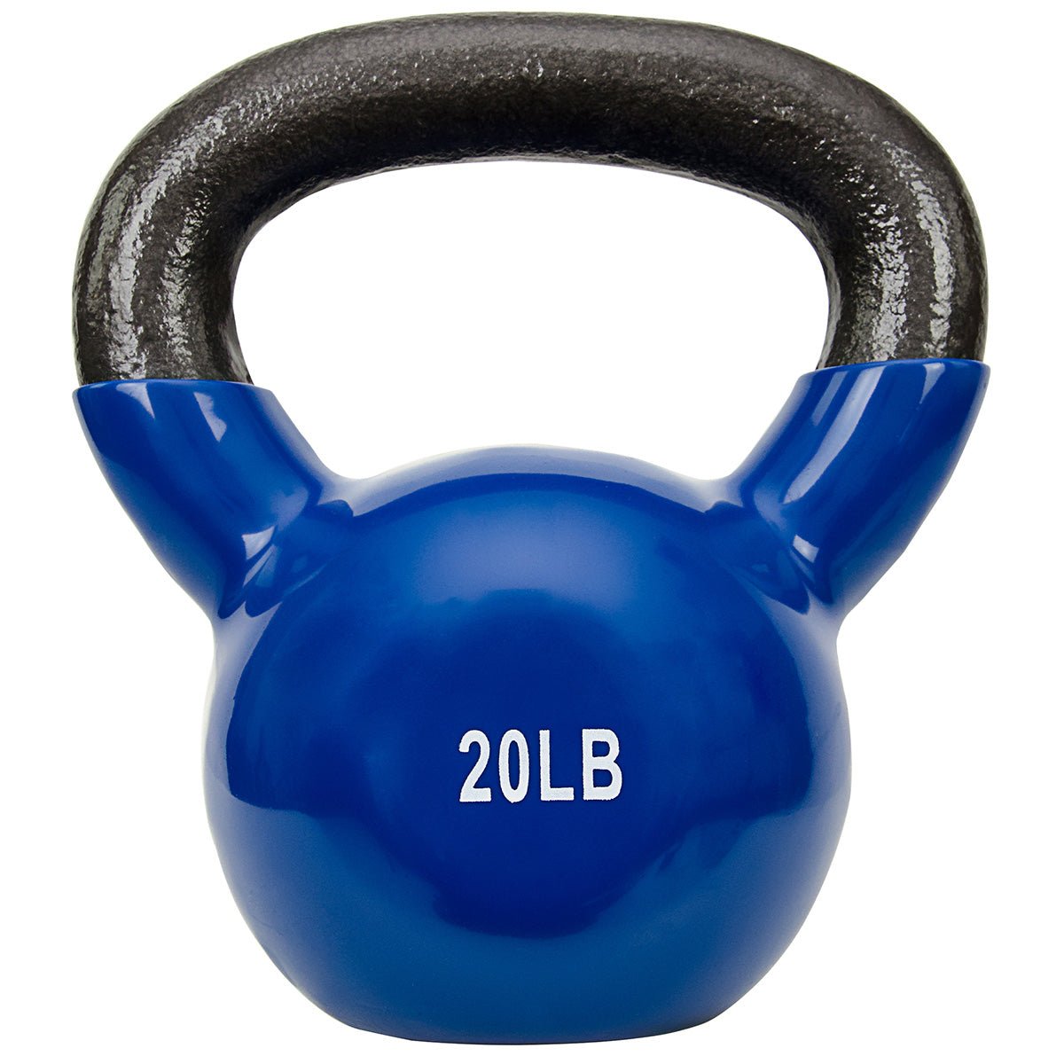 Sunny Health & Fitness Vinyl Coated Kettle Bell - 20Lbs